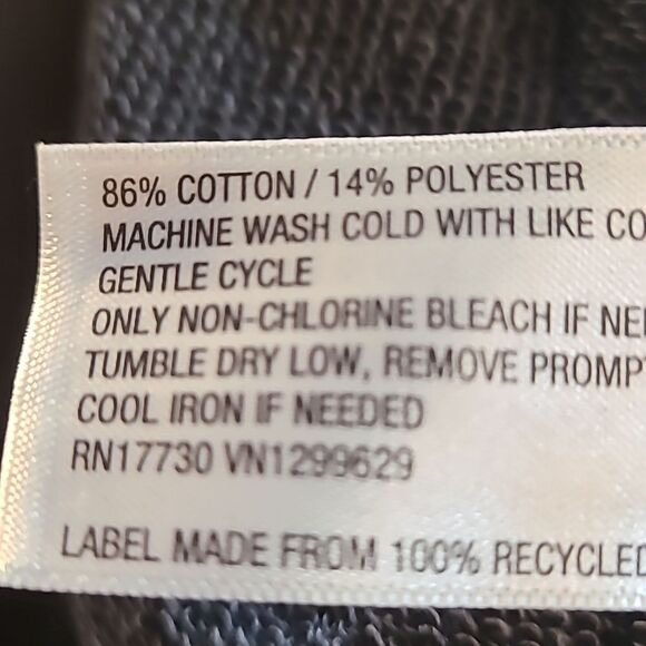 Wild Fable Seamed Hoodie Longsleeve T-Shirt, Distressed Black, Size Medium, NWT - Picture 12 of 12